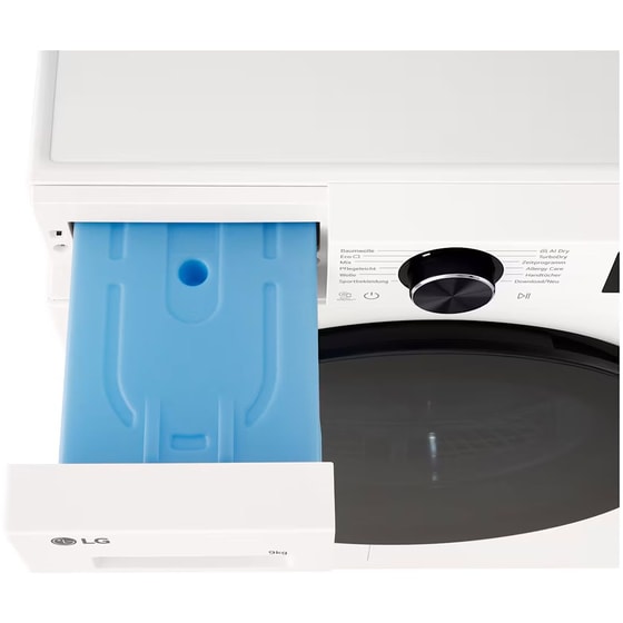 LG RHX5009TWB WH 9 kg με Αντλία Θερμότητας Λευκό Στεγνωτήριο Ρούχων image 5