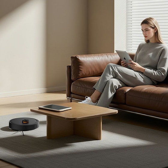 DEERMA DEM-S30 για Σκούπισμα και Σφουγγάρισμα Μαύρο Σκούπα Ρομπότ image 3