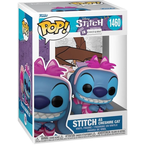 Funko Pop! Disney: Stitch in Costume - Stitch as Cheshire Cat #1460 Vinyl Figure image 1