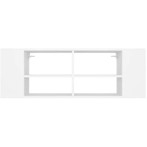 Έπιπλο Τηλεόρασης VidaXL από Μοριοσανίδα  102x35x35cm - Λευκό image 3