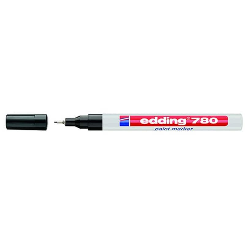 EDDING Μαρκαδόρος Λαδιού Edding 780 Μαύρο 0.8 mm