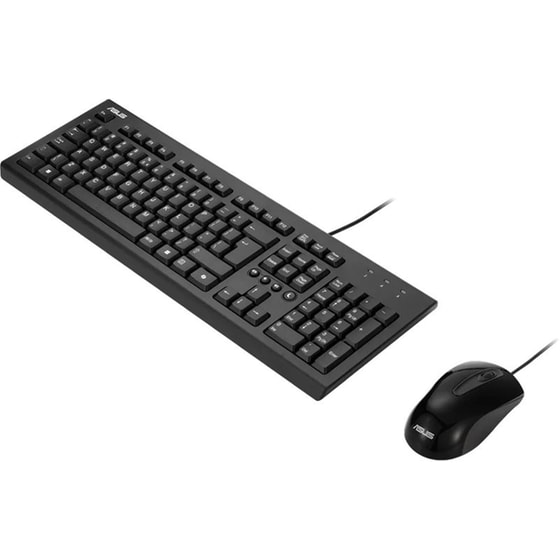 ASUS U2000 Ενσύρματο Σετ Πληκτρολόγιο - Ποντίκι Black (US) image 1
