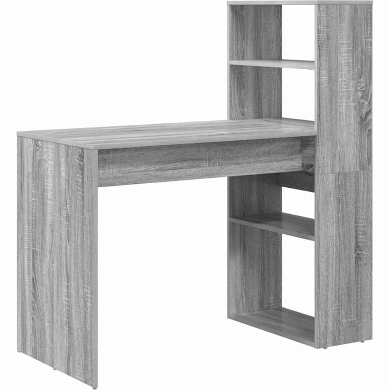 Γραφείο VidaXL από Επεξεργασμένο Ξύλο 113x54x120 cm - Γκρι Sonoma