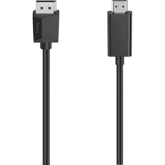 Καλώδιο Hama DisplayPort Plug - HDMI Plug, Ultra-HD 4K - 1.50 m image 0