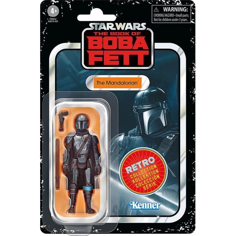 HASBRO Φιγούρα Δράσης Hasbro Star Wars: The Book Of Boba Fett Retro Collection - The Mandalorian (10cm)