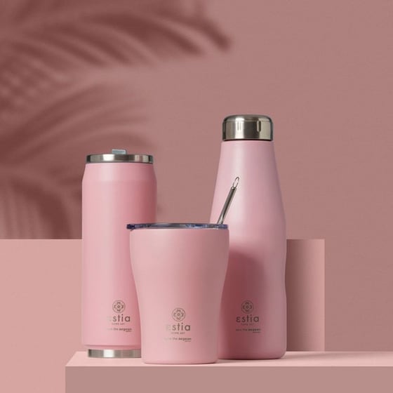 Θερμός Estia Home Art Save The Aegean Blossom Rose 500 ml image 6