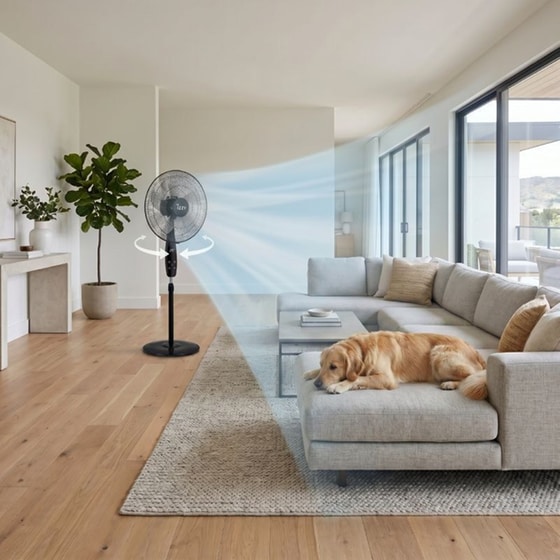 IZZY IZ-9048 Ανεμιστήρας Ορθοστάτης 70 W 46 cm image 4