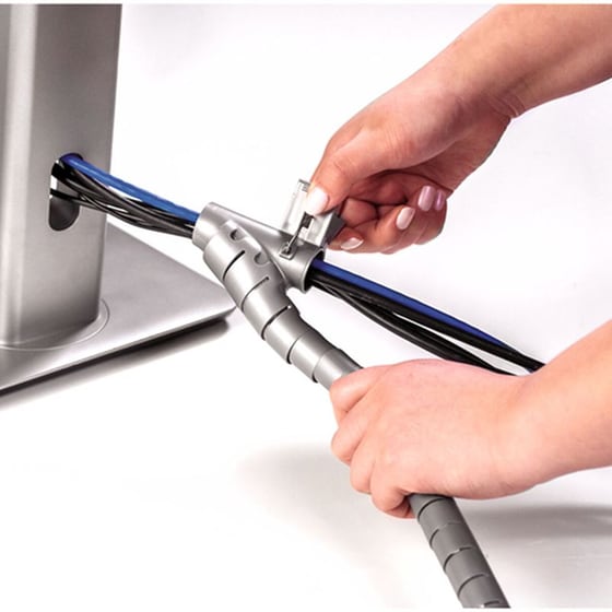 Fellowes CableZip Διαχειριστής Καλωδίων Ασημί (9929801) image 1
