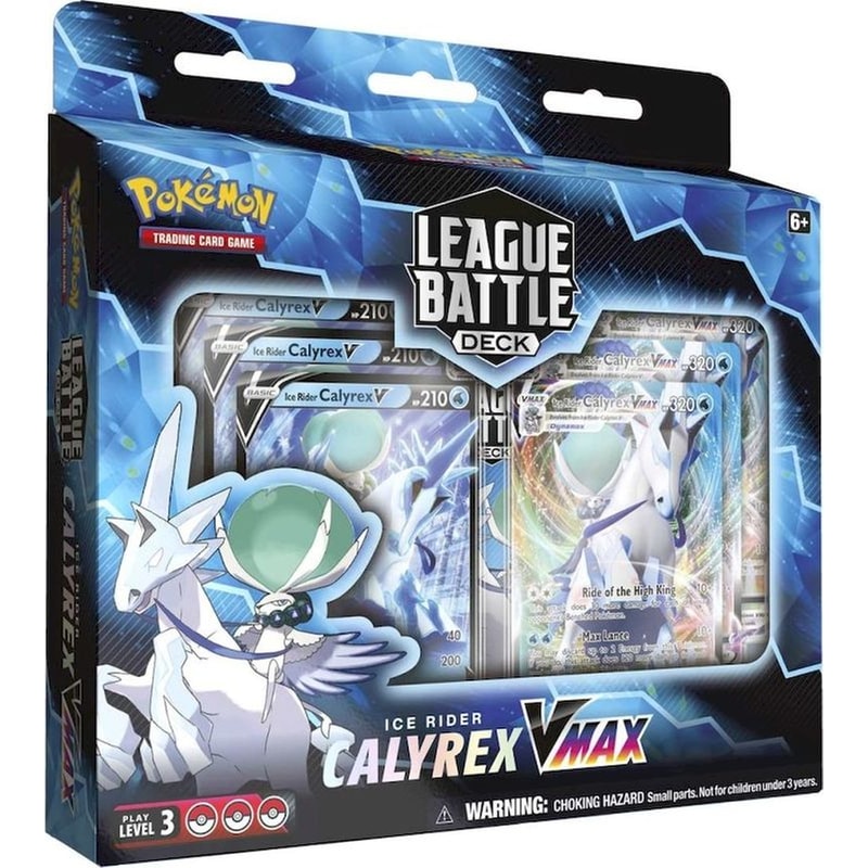 Pokémon TCG: Ice Rider Calyrex VMAX League Battle Deck (Pokemon USA)