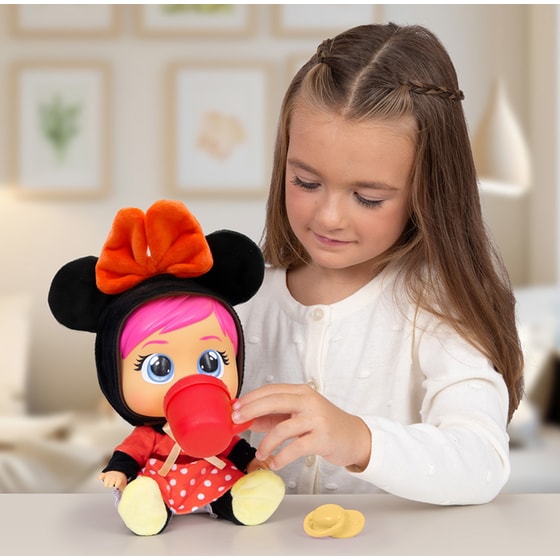 Cry Babies Κλαψουλίνια Αγαπουλίνια Loving Care Διαδραστική Κούκλα Disney Κλαίει με Αληθινά Δάκρυα 1 Τμχ - Τυχαία Επιλογή Σχεδίου image 5