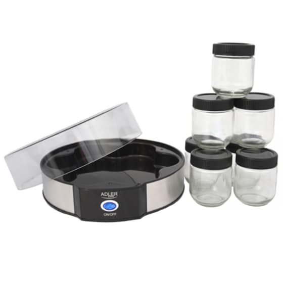 Παρασκευαστής Γιαουρτιού ADLER AD 4476 20 W 1.4 L Ασημί image 3