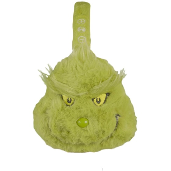 Ακουστικά Κεφαλής για Παιδιά Lazerbuilt Grinch Plush - Green image 4