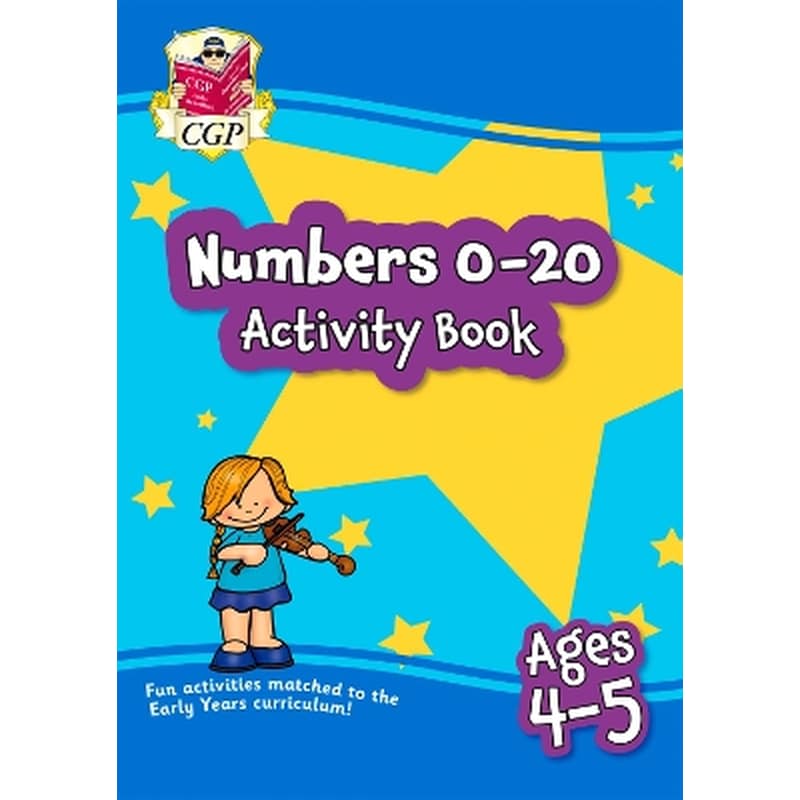 Numbers 0-20 Activity Book for Ages 4-5 (Reception)