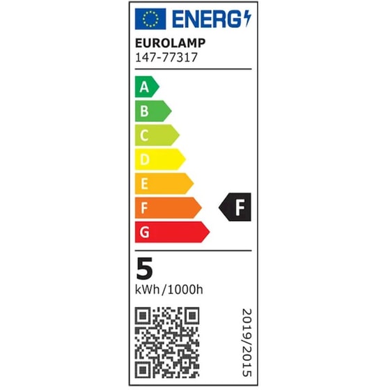 Λάμπα LED Eurolamp 147-77317 E27 5W 2700K - Θερμό Λευκό image 1