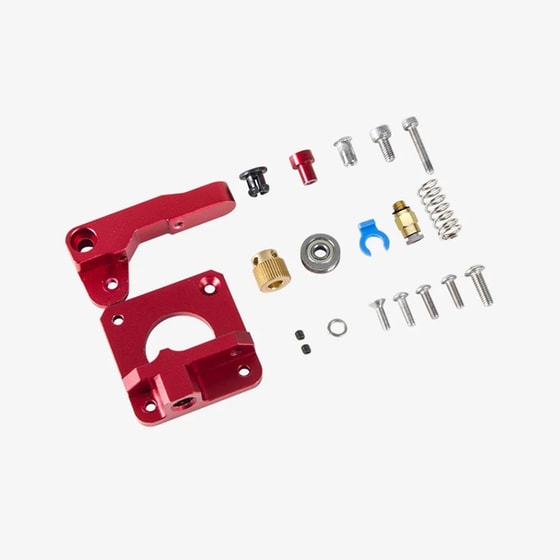 Creality Ender-3 Extruder - Red image 1