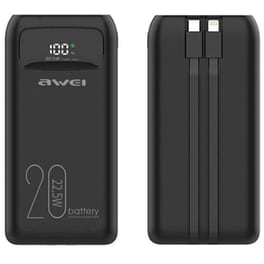 Powerbank Awei P169K 20.000 mAh - Μαύρο
