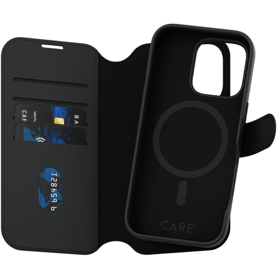 Θήκη Apple iPhone 16 Pro - PanzerGlass MagSafe Tango Two-In-One Wallet Case - Black image 0