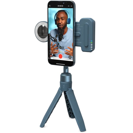 Selfie Stick ShiftCam SnapGrip Creator Kit MagSafe - Blue Jay image 1