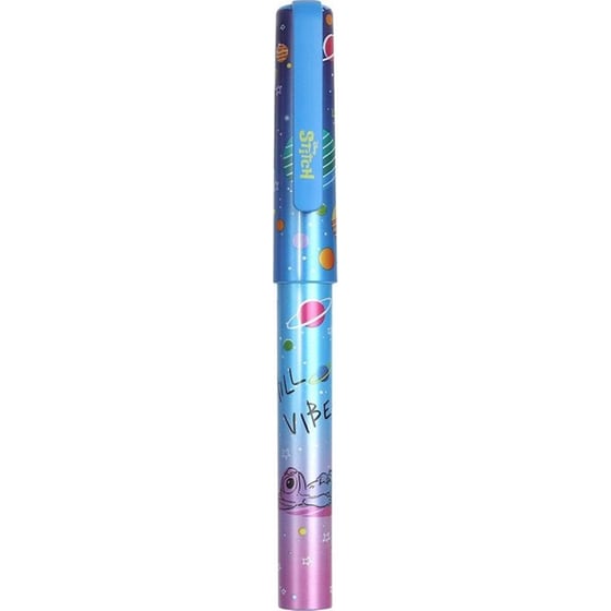 Στυλό Gel με Καπάκι Disney Stitch 0.7mm Μαύρο - Τυχαία Επιλογή Σχεδίου image 4