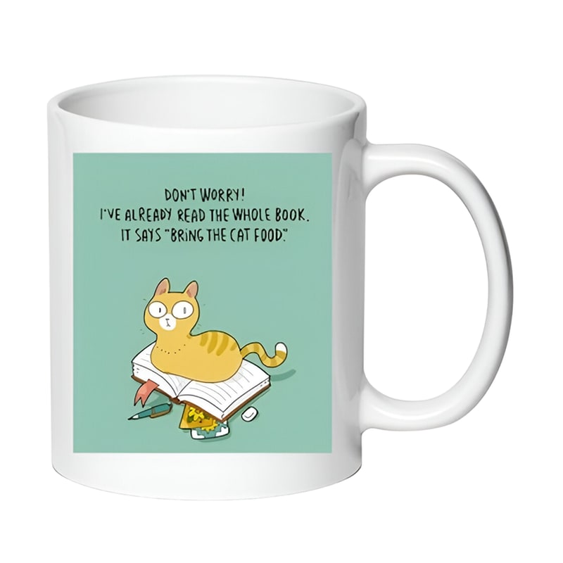 Κούπα Cats Νo15 Κεραμική 330 ml - Λευκό