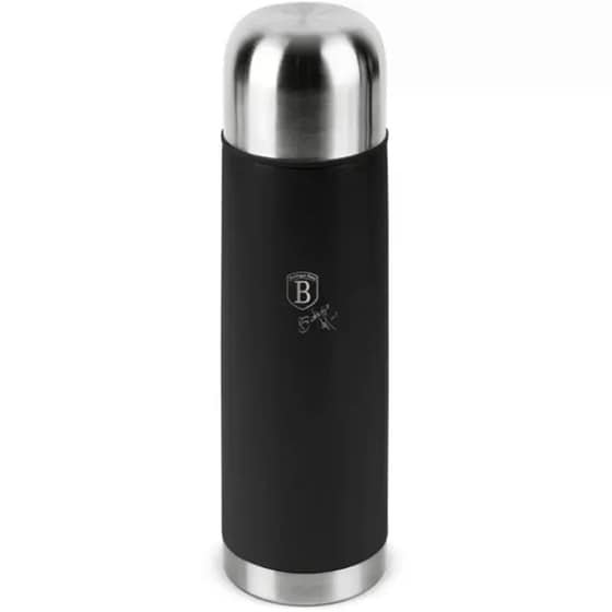 Μπουκάλι Θερμός Berlinger Haus Ανοξείδωτο Matt Black 750ml image 2
