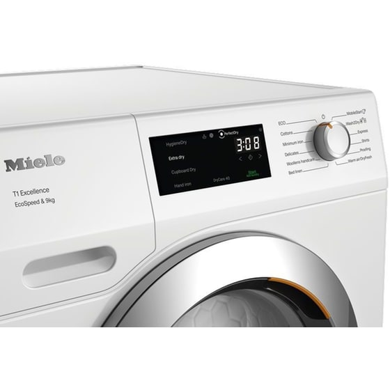 MIELE TEH795WP EcoSpeed 9 kg με Αντλία Θερμότητας Λευκό με WiFi Στεγνωτήριο Ρούχων image 3
