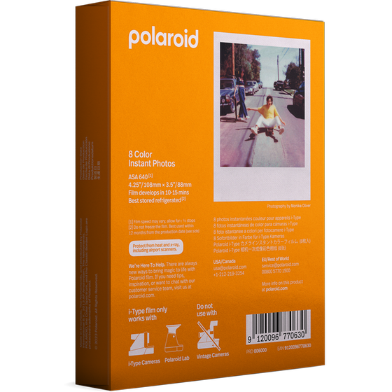 Polaroid Φωτογραφικό Χαρτί Instant 10.7x8.8 105 gr/m² 8 φύλλα image 2