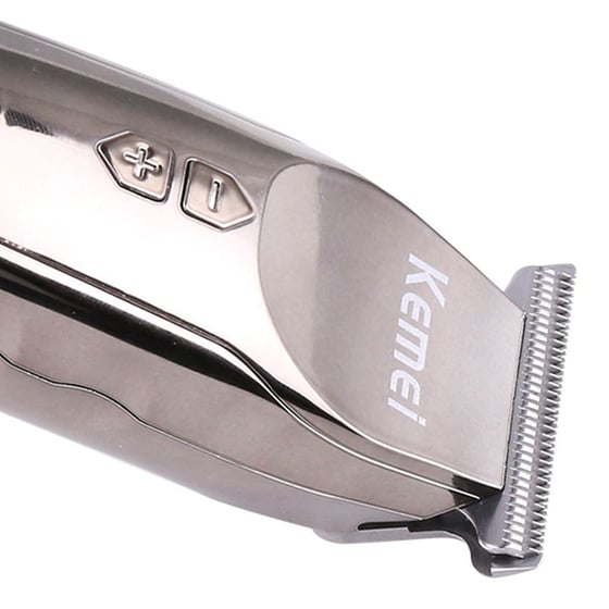 Κουρευτική Μηχανή Kemei KM-126 - Ασημί image 2