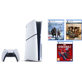 Sony PlayStation 5 - 1TB & God of War Ragnarok & Marvel’s Spider-Man 2 & Uncharted: Legacy of Thieves Collection