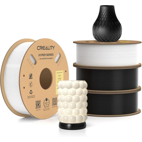 Creality Νήμα 3D Εκτυπωτή PETG 3.0mm 4kg - Μαύρο image 0