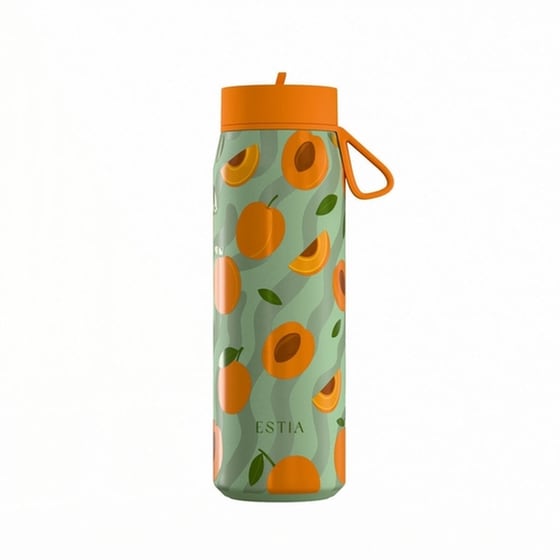 Μπουκάλι Θερμός Estia Pulse Save The Aegean Peach Garden 500 ml image 0