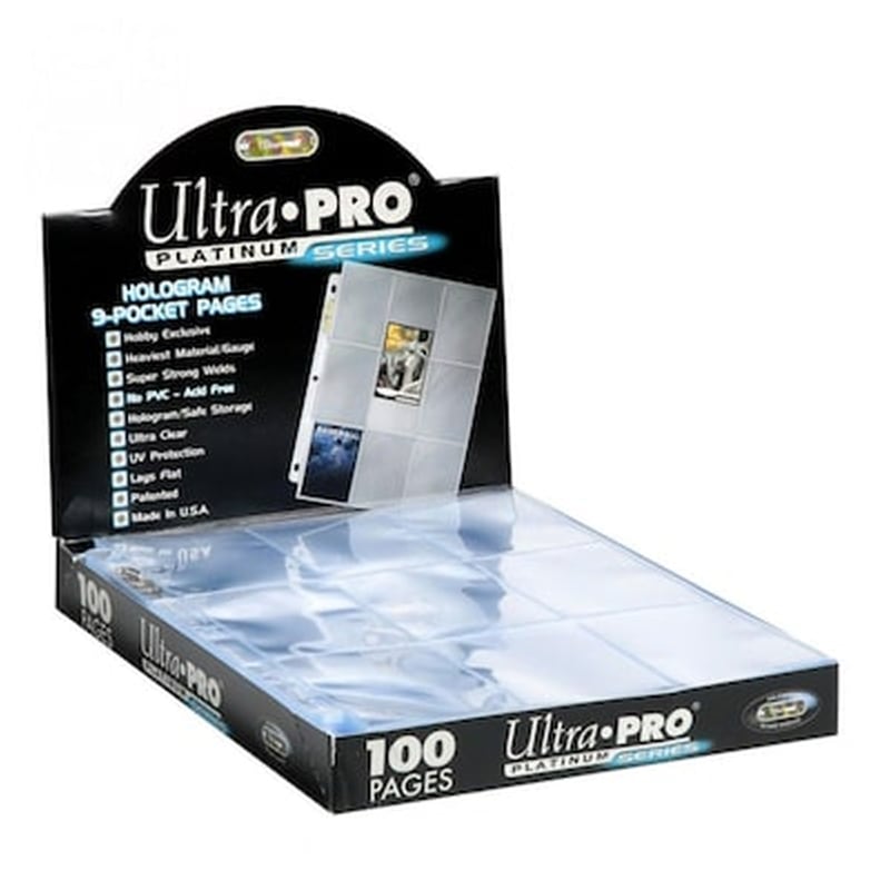 Ultra Pro Hologram 9-pocket Album Pages 63×88