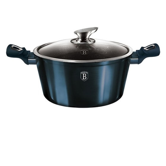 Κατσαρόλα BERLINGER HAUS BH7148 24 cm 8 L Μπλε image 0