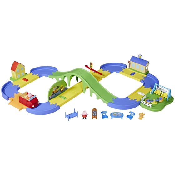 HASBRO Σετ Παιχνιδιού Peppa Pig All Around Peppa's Town image 2