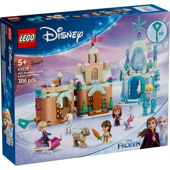 LEGO® Disney Frozen Mini Arendelle Castle & Elsa's Ice Palace (43278) image 0
