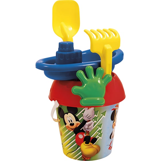 Σετ Παιχνίδι Παραλίας Κουβαδάκι με Καραβάκι Mickey Mouse - Πολύχρωμο image 0