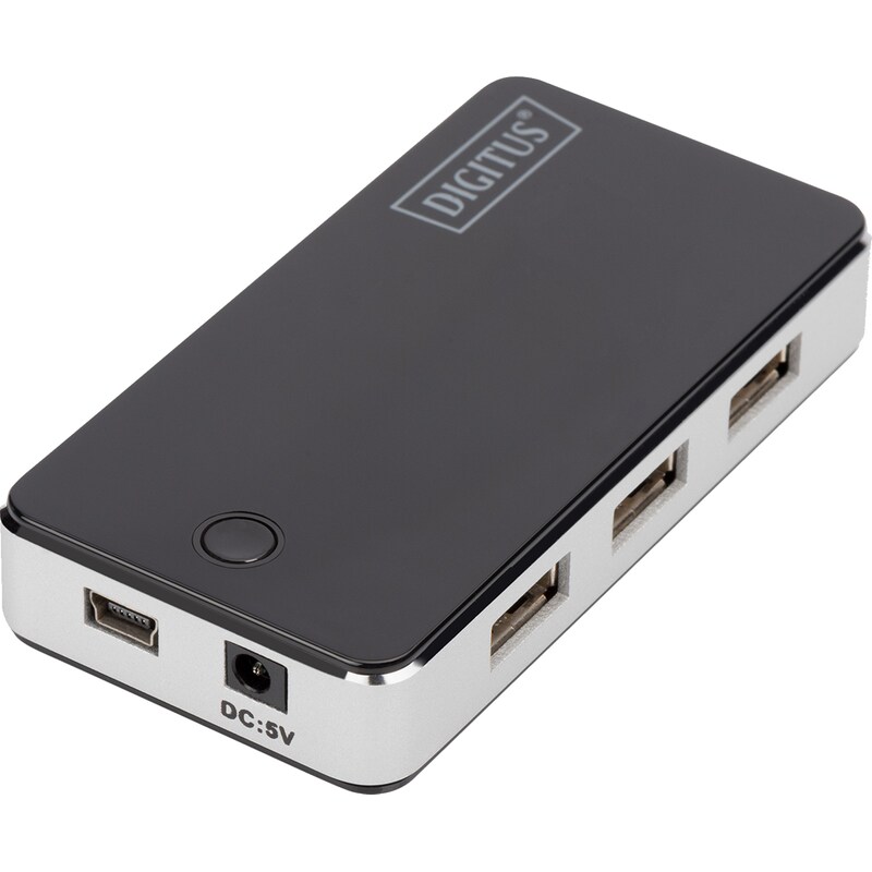 DIGITUS Digitus DA-70222 USB Hub 7-Port USB 2.0 συμβατό με USB-A