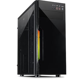 Κουτί Desktop Inter-tech B-42 RGB Πύργος - Μαύρο