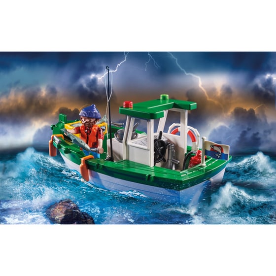 PLAYMOBIL® Rescue Action Επιχείρηση Πυροσβεστικής Διάσωση στην Θάλασσα (70491) image 4