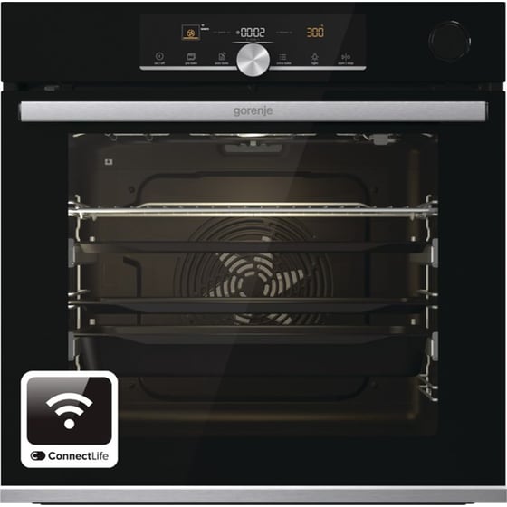 GORENJE BPSAX6747A08BGWI 77 Lt Μαύρο Εντοιχιζόμενος Φούρνος Άνω Πάγκου image 0