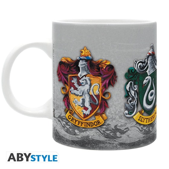 Σετ Κούπα με Ακρυλικό & Καρτ Ποστάλ ABYstyle Harry Potter Κεραμική 320 ml - Hogwarts image 1