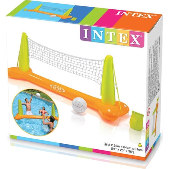 Φουσκωτό Παιχνίδι Θαλάσσης Intex Volley 239 cm - Πορτοκαλί/Πράσινο image 4