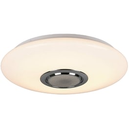 Trio Lighting Musica Smart Πλαφονιέρα Οροφής 41εκ. Λευκή με Ενσωματωμένο LED και Τηλεχειριστήριο