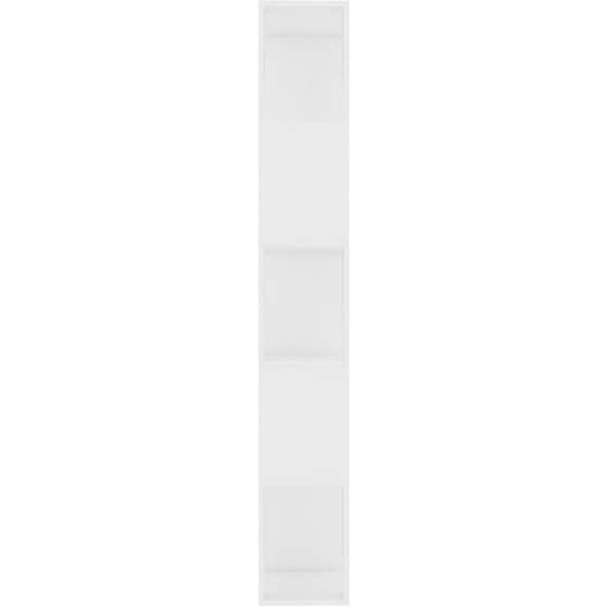 Βιβλιοθήκη VidaXL από Μοριοσανίδα 45x24x159 cm - Λευκό image 5