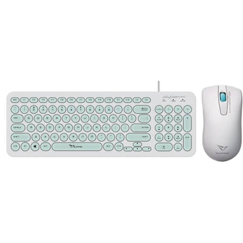 ALCATROZ Alcatroz Jellybean U2000 Ενσύρματο Πληκτρολόγιο White/Mint (US)