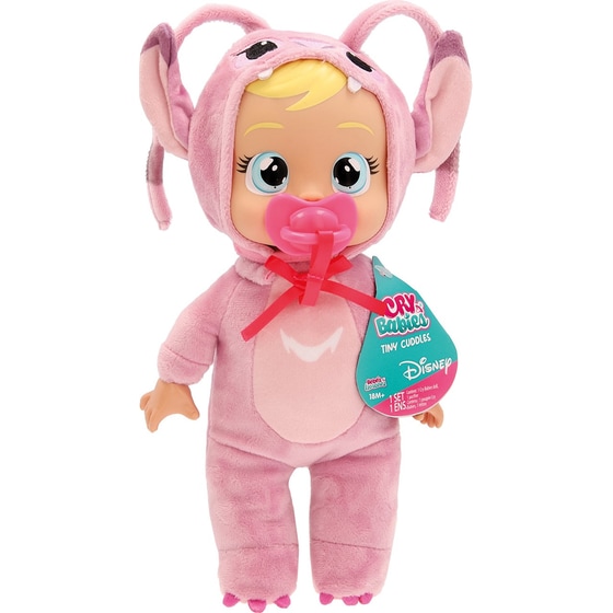 Cry Babies Κλαψουλίνια Αγαπουλίνια Tiny Cuddles Διαδραστική Κούκλα Disney Κλαίει με Αληθινά Δάκρυα 1 Τμχ - Τυχαία Επιλογή Σχεδίου image 3