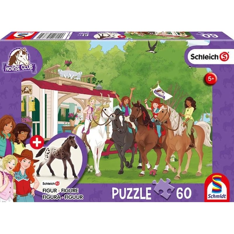 SCHMIDT SPIELE Schmidt Spiele 56385 Club Meeting In Front Of The Caravan. With 1 Figure 60 Pcs