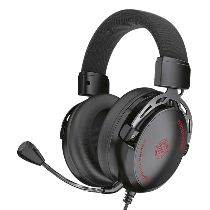 ZEROGROUND Ακουστικά Headset Zeroground Ikeda με Mικρόφωνο - Μαύρο