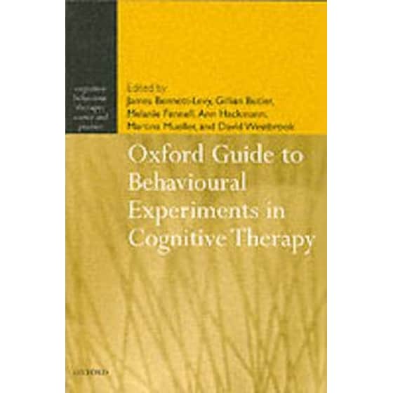 Oxford Guide to Behavioural Experiments in Cognitive Therapy image 0