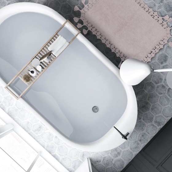 Πατάκι Μπάνιου Das Home Bathmats 0568 Βαμβακερό 50x80cm - Nude image 1